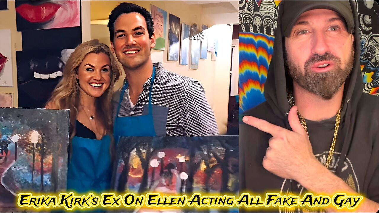 #ErikaKirk Ex Cabot Phillips was on the Ellen Degeneres Show Acting All Fake Gay