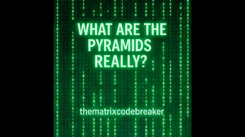 WHAT WERE THE PYRAMIDS REALLY?