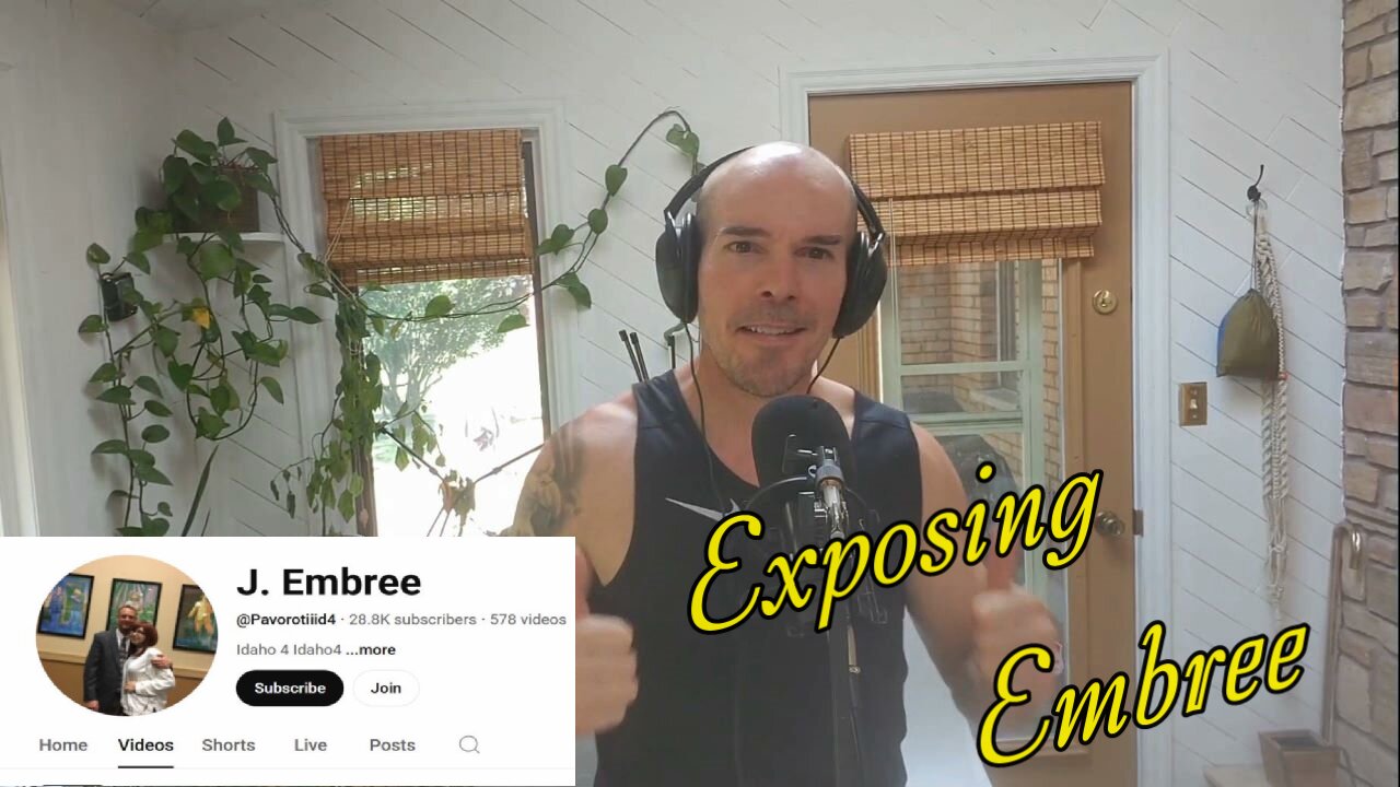 J EMBREE #EXPOSED# Disinformation AGENT, or SUPER HERO?