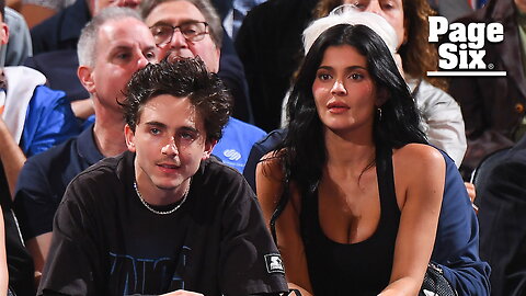 Kylie Jenner and Timothée Chalamet cozy up at Knicks game after flashy red carpet debut