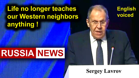 Life no longer teaches our Western neighbors anything!