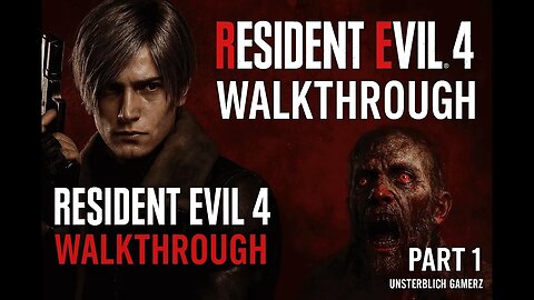 Resident Evil 4 Remake Hindi Gameplay Walkthrough | PART 1 | Khauf Ki Shuruaat! 😱🧟