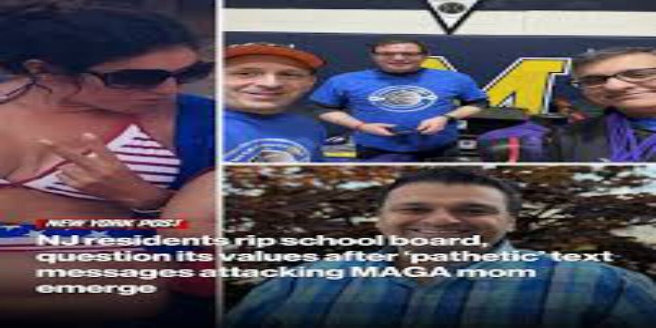 NJ Residents Rip School Board Over Vile Texts Attacking MAGA Mom