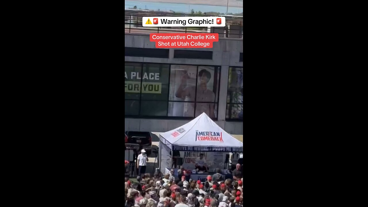 Charlie Kirk Shot at Utah College