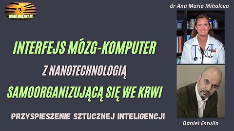 Przyspieszenie sztucznej inteligencji, interfejs mózg-komputer z nanotechnologią samoorganizującą się we krwi