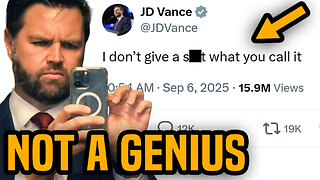JD Vance finally goes OVER THE EDGE