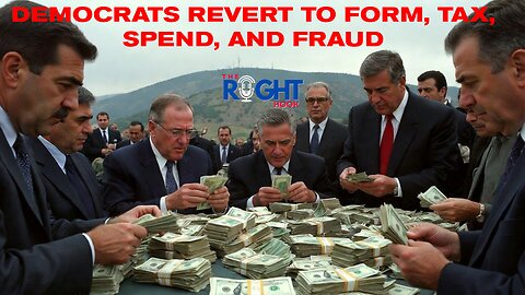 Democrats Revert to Form, Tax, Spend, and Fraud