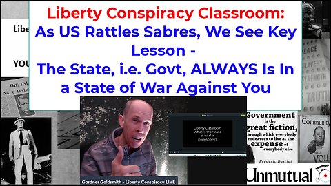 Liberty Fact File: The State of War - In Philosophy, Pushed by Statist Warmongers
