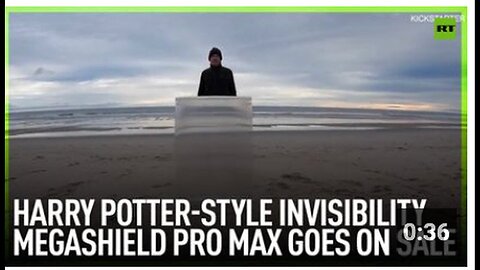 "Invisibility Megashield Pro Max, Inspired by Harry Potter, Now Available for Purchase"