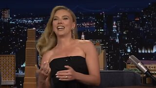 Scarlett Johansson Says Colin Jost Would Outlive Michael Che Against Jurassic World Dinosaurs