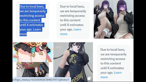 Due to local laws, we are temporarily restricting