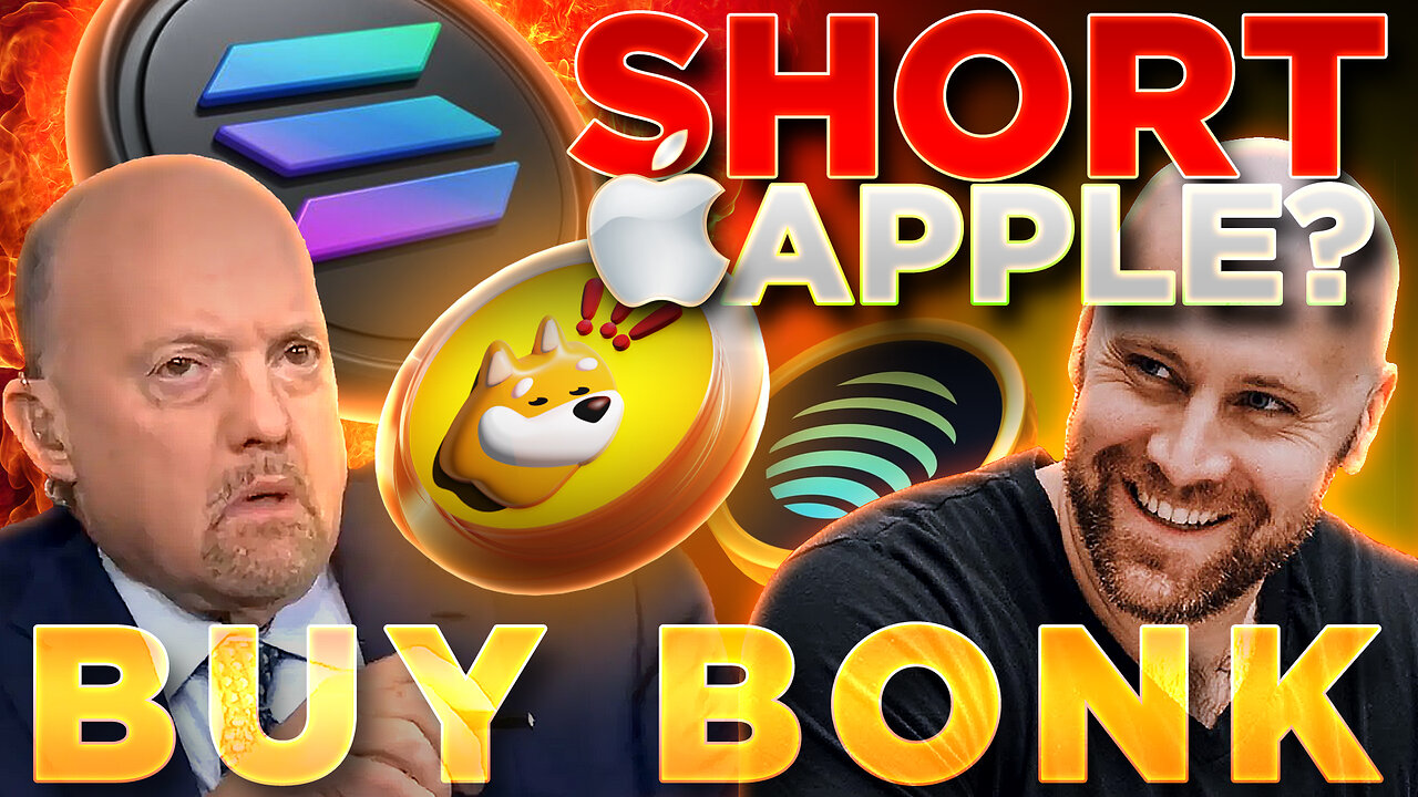 Solana $300 Potential!🚨Jim Cramer Dooms Apple!🔥w/ Joe McCann