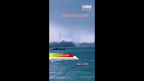 #Guadeloupe #BaieMahault #waterspout #storm #severeweather #climateanomaly #Weather #Climate