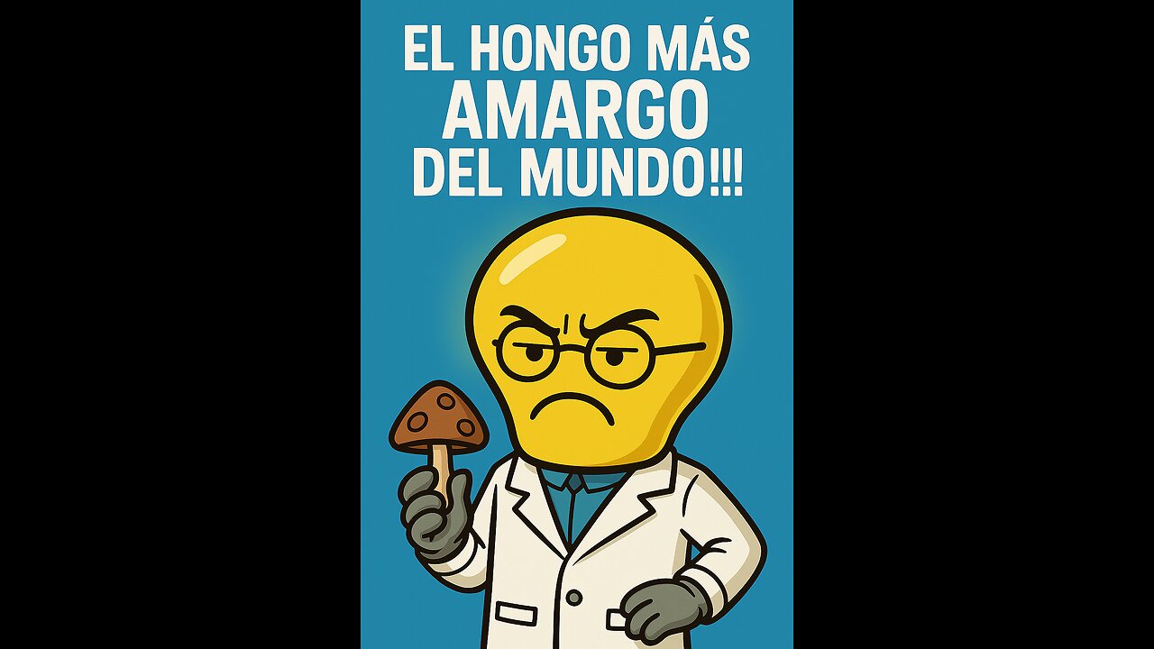 El hongo mas amargo del mundo!
