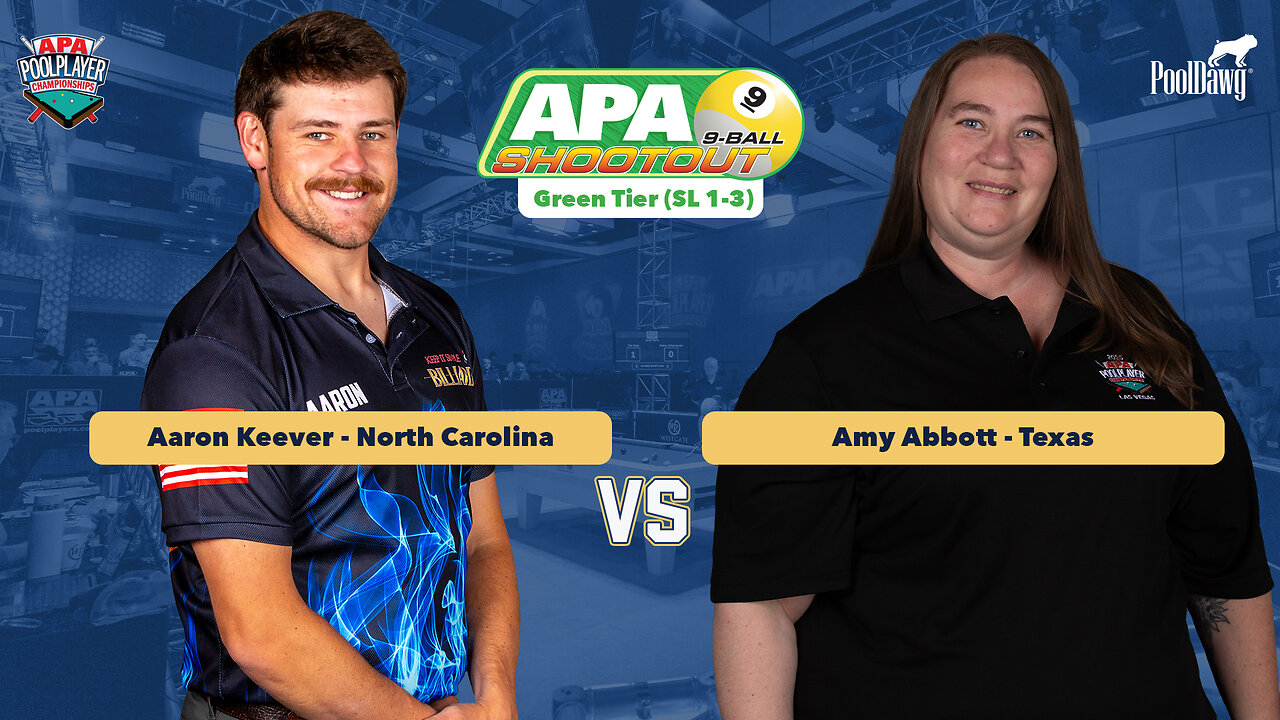 2025 APA 9-Ball Shootout Green Tier (SL 1-3) Final