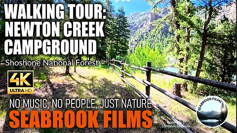 Walking Tour: Newton Creek Campground, Shoshone National Forest