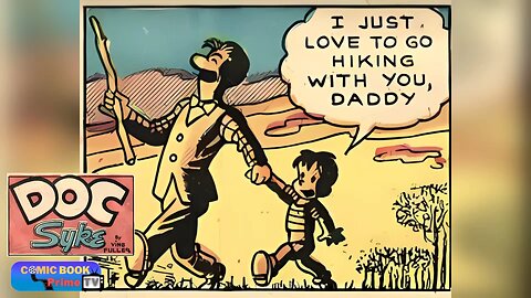 Love Is Everywhere, Doc Syke by Ving Fuller classic underrated comic book trip funny art gag #shors