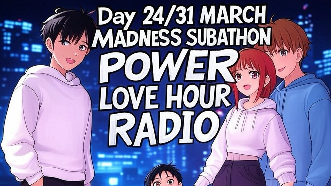 DAY 24/31 MARCH MADNESS SUBATHON POWER LOVE HOUR RADIO