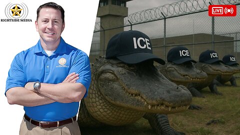 Talking Alligator Alcatraz! + De-woking the Military - Rightside Radio Broadcast - 7-16-25