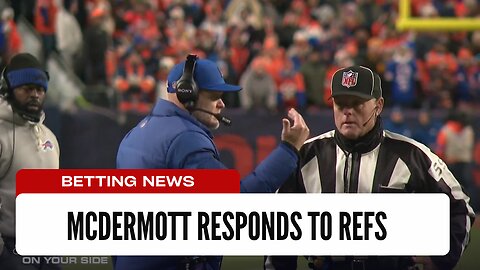 Sean McDermott Sounds Off on Ref’s Answer to Controversial Call