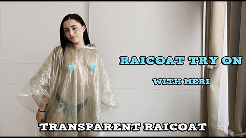 Transparent Raincoat Try-On Haul | Fits, Style Tips & Honest Review