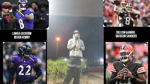 BALTIMORE VS BROWNS CLEVELAND AN COACH ORGANIZATION SETT UP SHEUDER SANDERS FO FAILURE LAMAR NICE💪🏾🔵