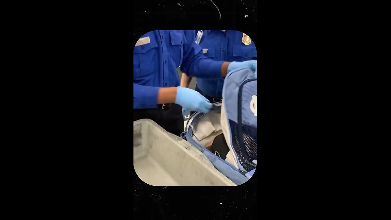 Security Thought He Had A Knife…