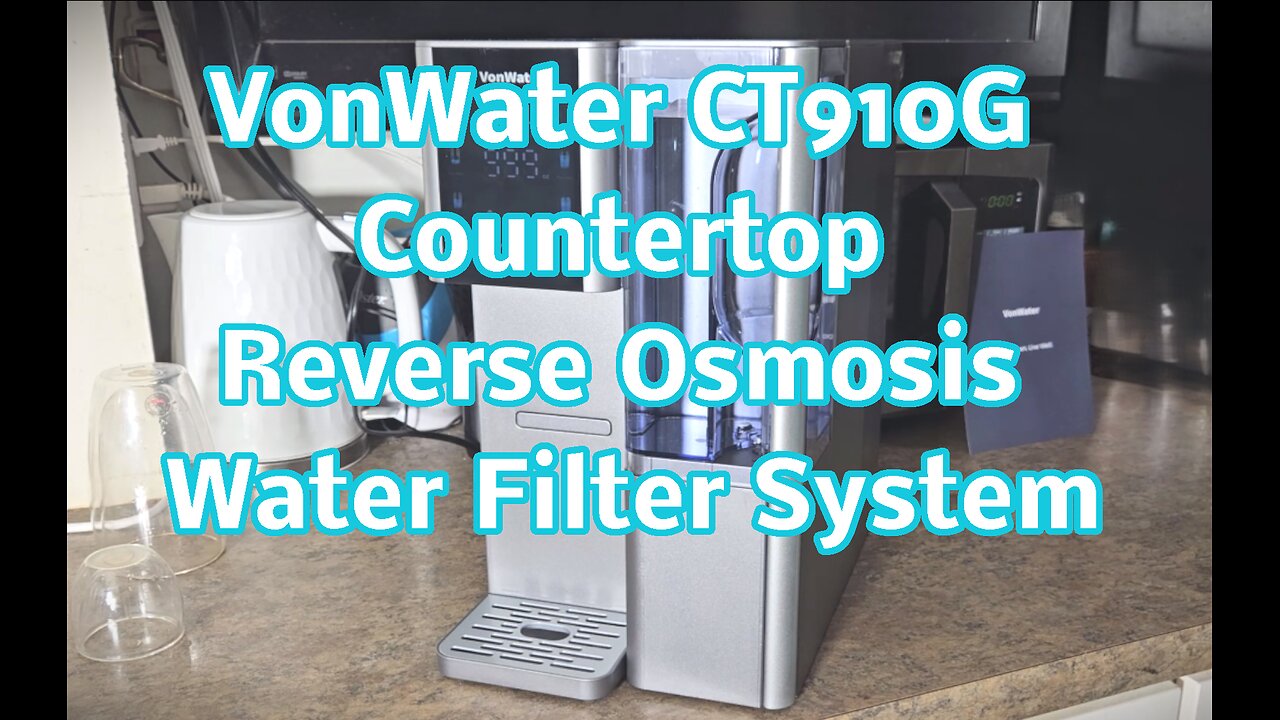 VonWater CT910G Countertop Reverse Osmosis Water Filter System