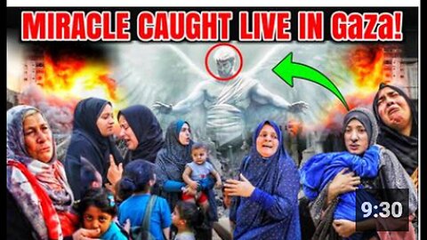 "Angel Saves 20 Muslim Women from Danger in Gaza!"