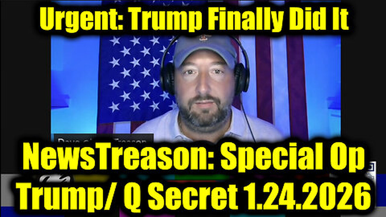 NewsTreason: Full Intel Drop - Trump & Q Secret Military Op, Major Military Alert!