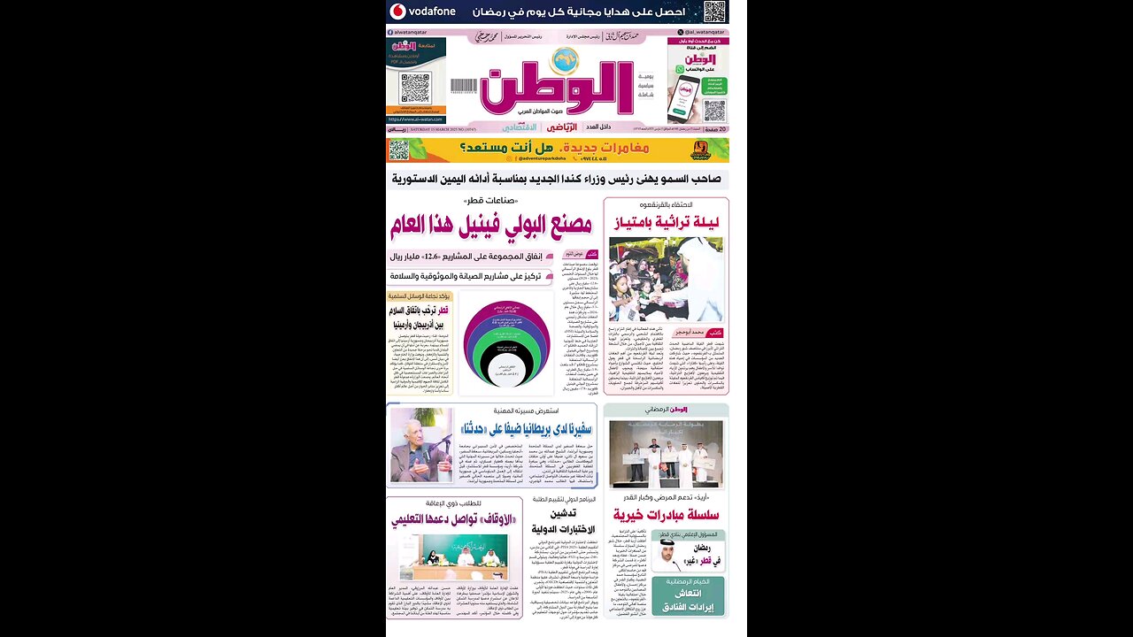 PDF اليوم السبت 15 مارس 2025