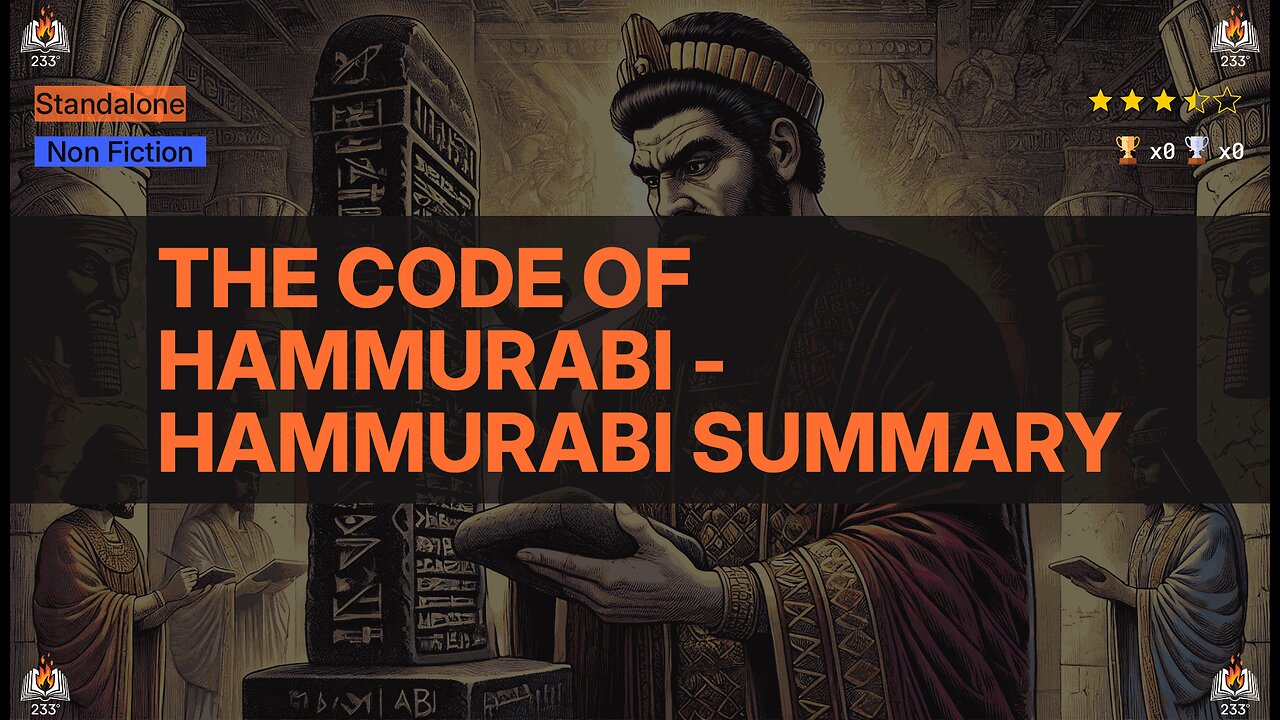 The Code of Hammurabi - Hammurabi Summary