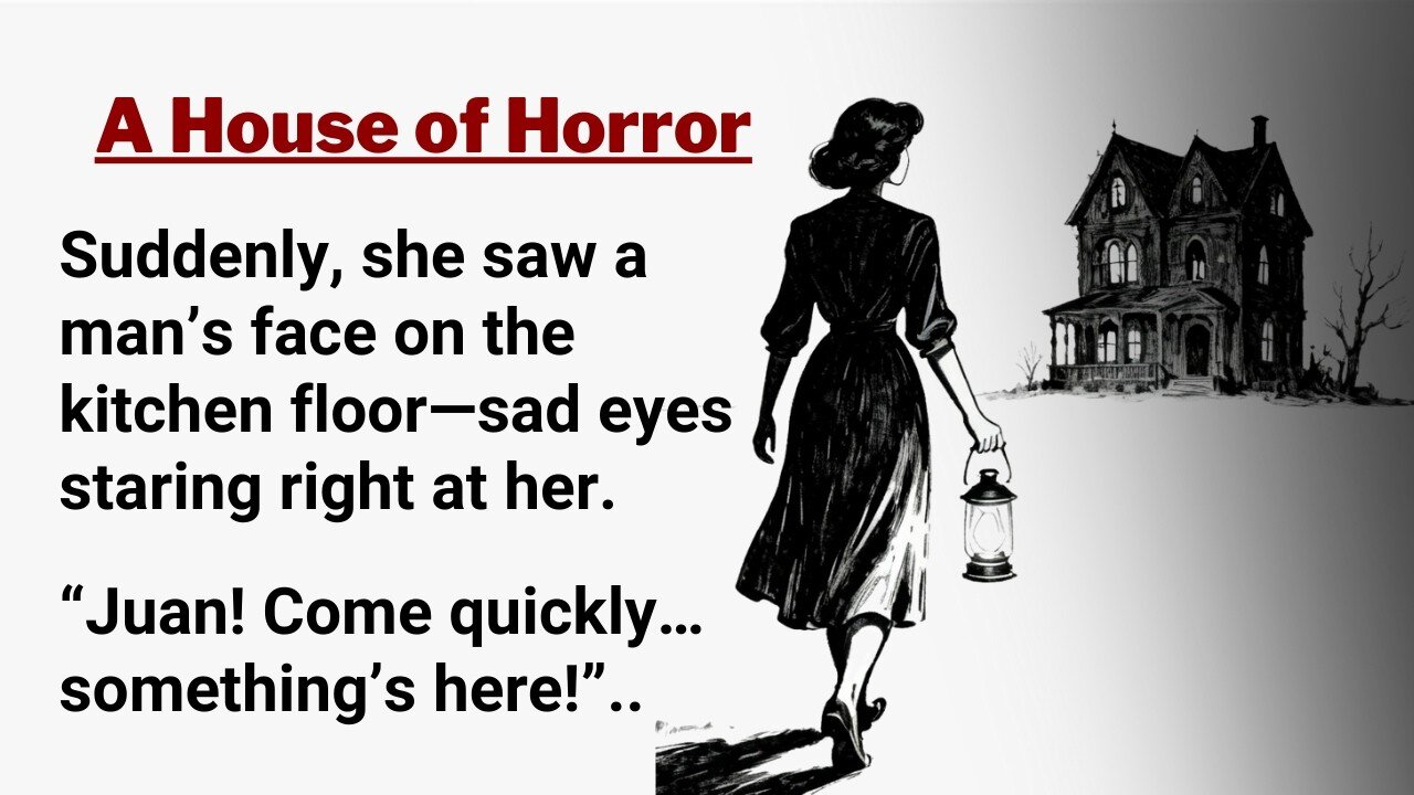 A House of Horror ★ A Scary English Story for Intermediate Learners | ESL