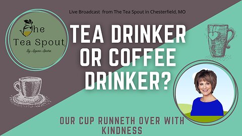 On Location at The Tea Spout Chesterfield as our Cup Runneth Over With Joy!