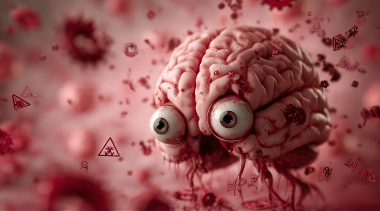 Through Deception & ZOG War III Biowarfare, Botox-Brain Sasha Latpoyva Spirals With 5G-Nanobots
