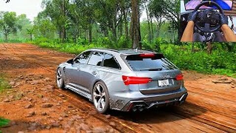 Audi RS 6 Avant - Forza Horizon 5 | Thrustmaster TX