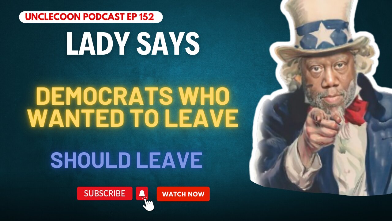 Lady Tells Democrats Who Want to Leave Should Leave | Lady Bold Message to Democrats | UncleCoon