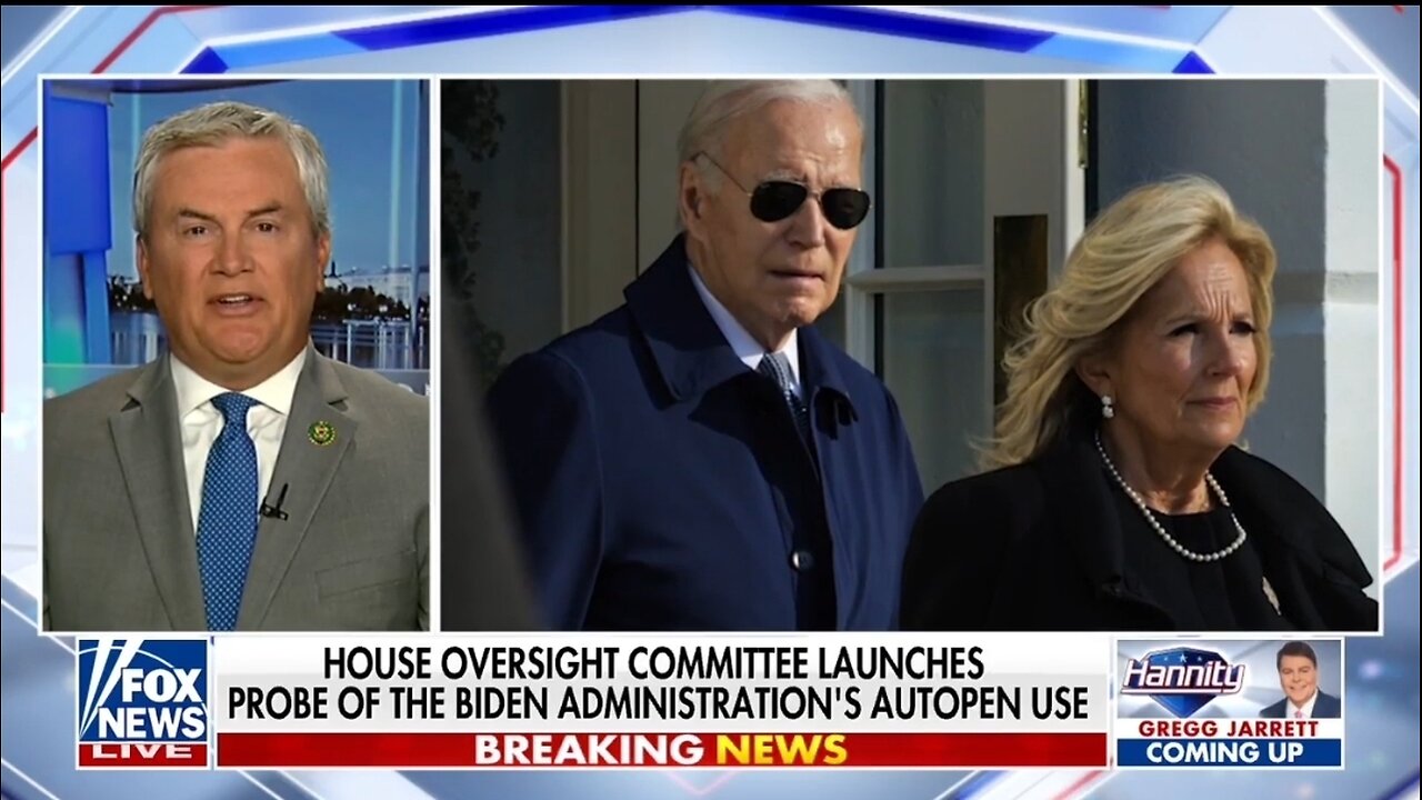 Rep James Comer: Who Operated The Autopen