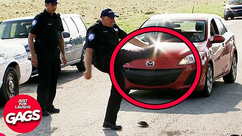 Evil Cop Gets Caught Just For Laughs Gags 