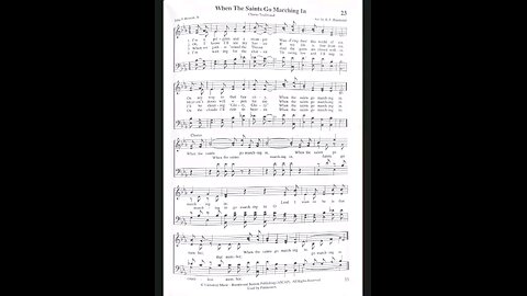 When the Saints Go Marching In
