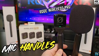 Mic Handles for RODE Wireless Pro or Wireless GO 🎤
