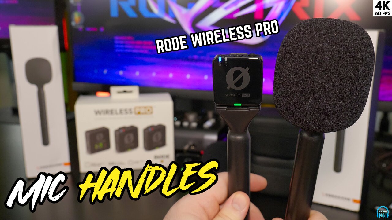 Mic Handles for RODE Wireless Pro or Wireless GO 🎤