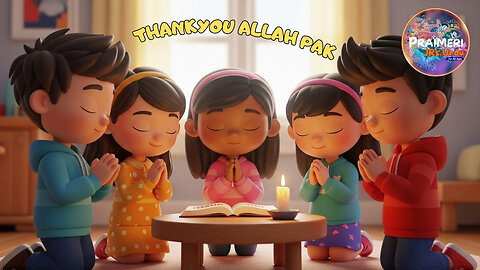 Thankyou Allah Pak | Kids Urdu Prayer, and Poem