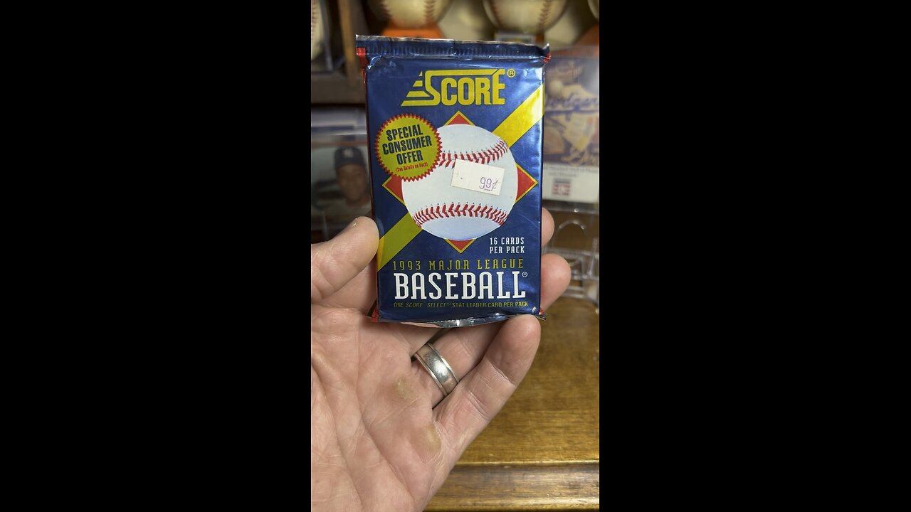 1993 Score #baseballcards #junkwax #packopening Jeter Hunt