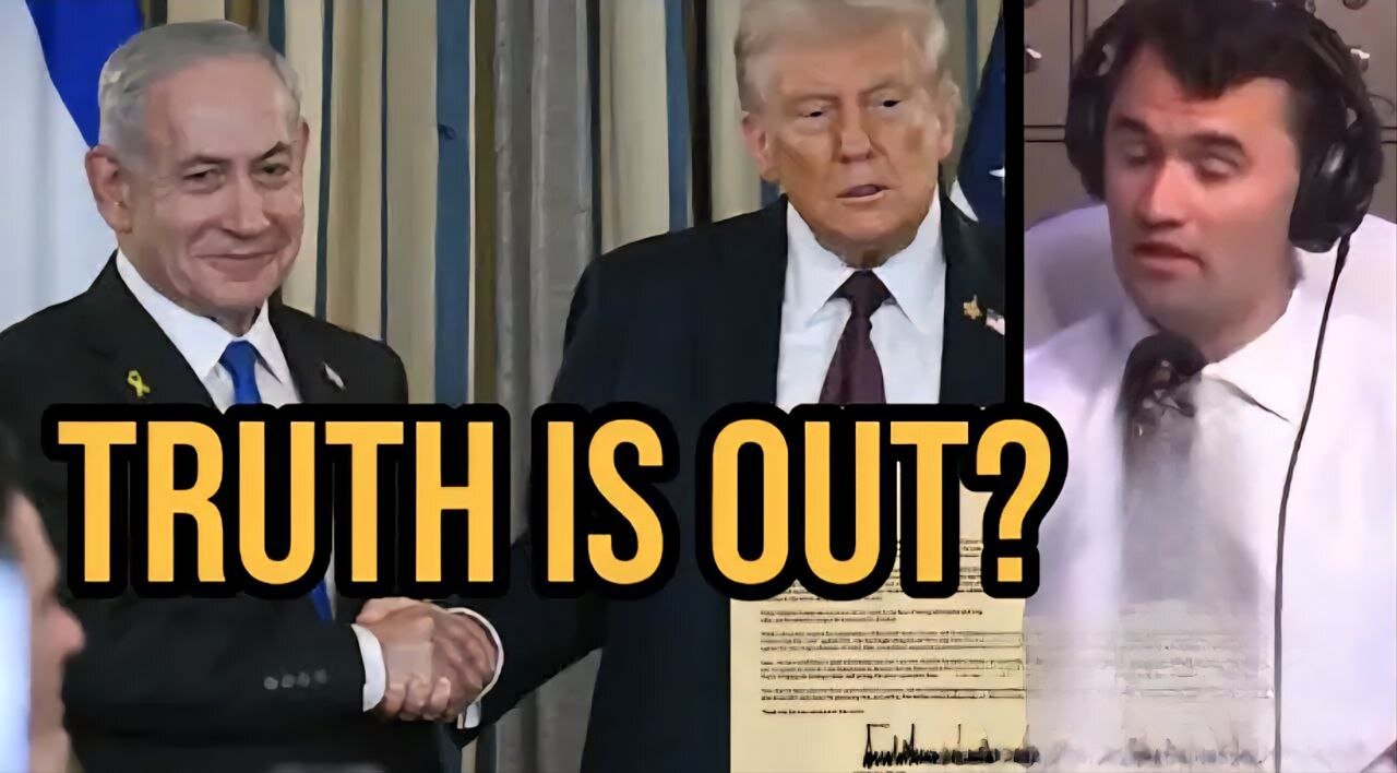 Trump, Netanyahu just proved Charlie Kirk right on 7 October attacks, Gaza?