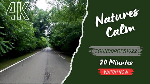 20 Minutes Drive in Nature's Calm