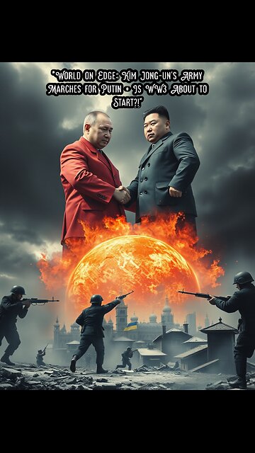 World on Edge: Kim Jong-un's Army Marches for Putin - Is WW3 About to Start?!"