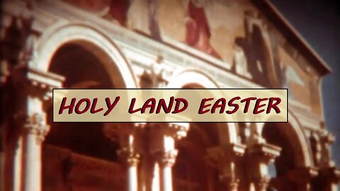 EASTER in the HOLY LAND (1950's) #oldworld