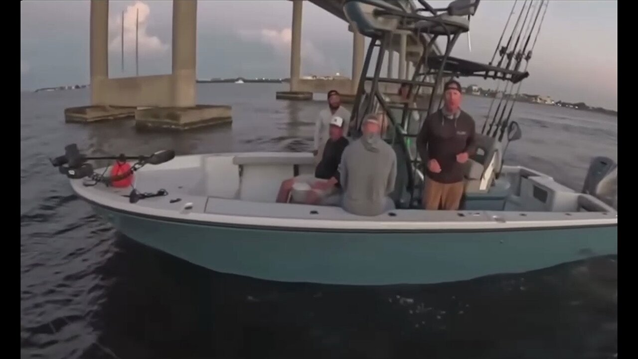 Boat Captain Loses His Shit