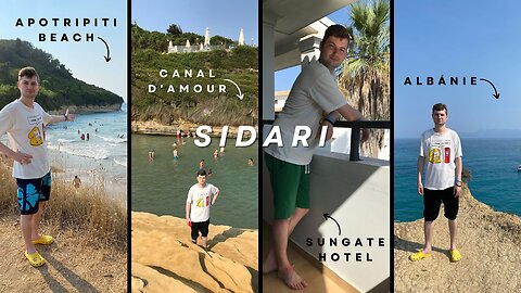 Sidari a Canal d’Amour na Korfu | Nejlepší pláž Apotripiti + hotel SunGate